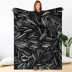 Sunflower Seeds Print Blanket