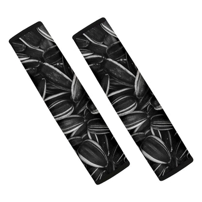 Sunflower Seeds Print Car Seat Belt Covers
