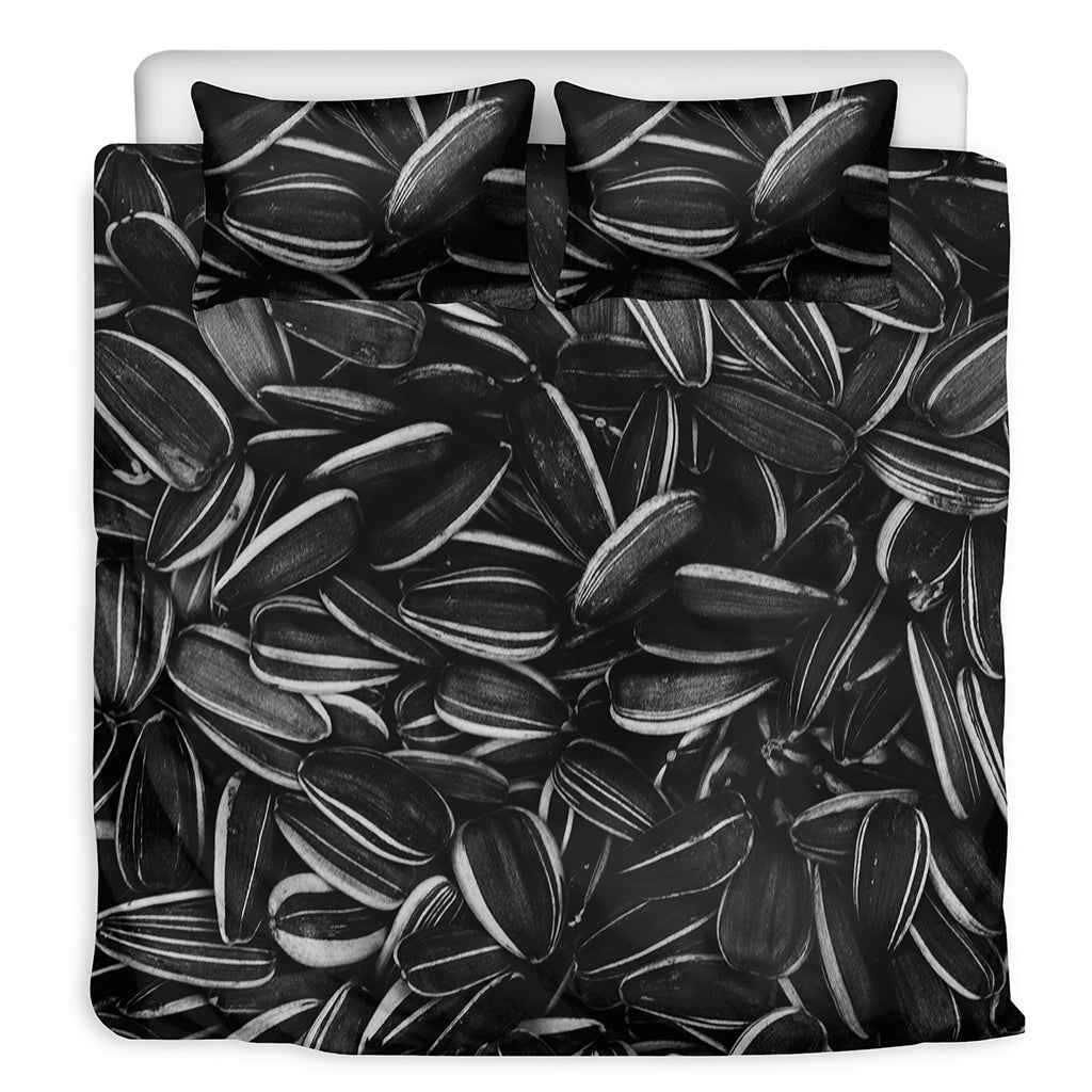 Sunflower Seeds Print Duvet Cover Bedding Set