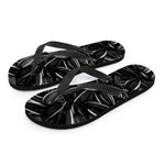 Sunflower Seeds Print Flip Flops