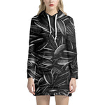 Sunflower Seeds Print Hoodie Dress