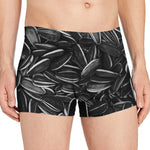 Sunflower Seeds Print Men's Boxer Briefs