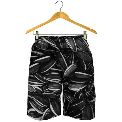 Sunflower Seeds Print Men's Shorts