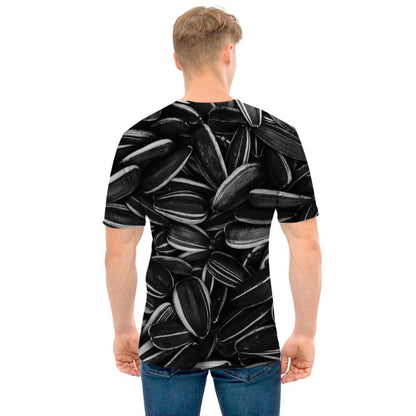 Sunflower Seeds Print Men's T-Shirt