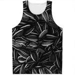 Sunflower Seeds Print Men's Tank Top