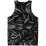Sunflower Seeds Print Men's Tank Top