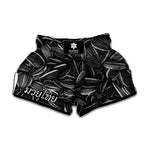 Sunflower Seeds Print Muay Thai Boxing Shorts