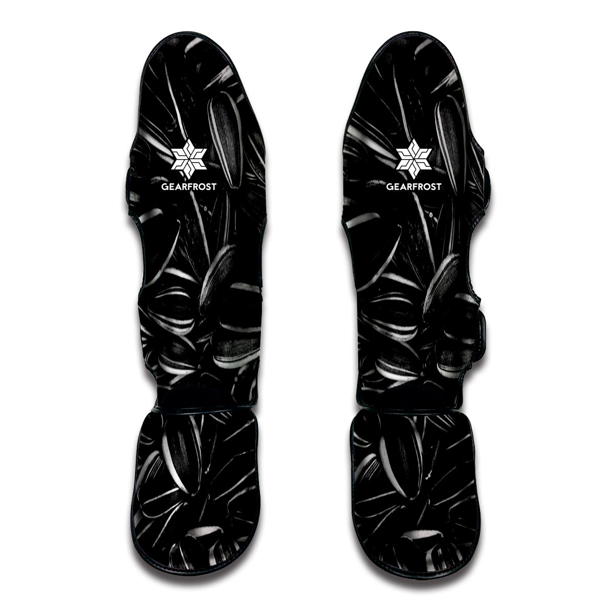 Sunflower Seeds Print Muay Thai Shin Guard