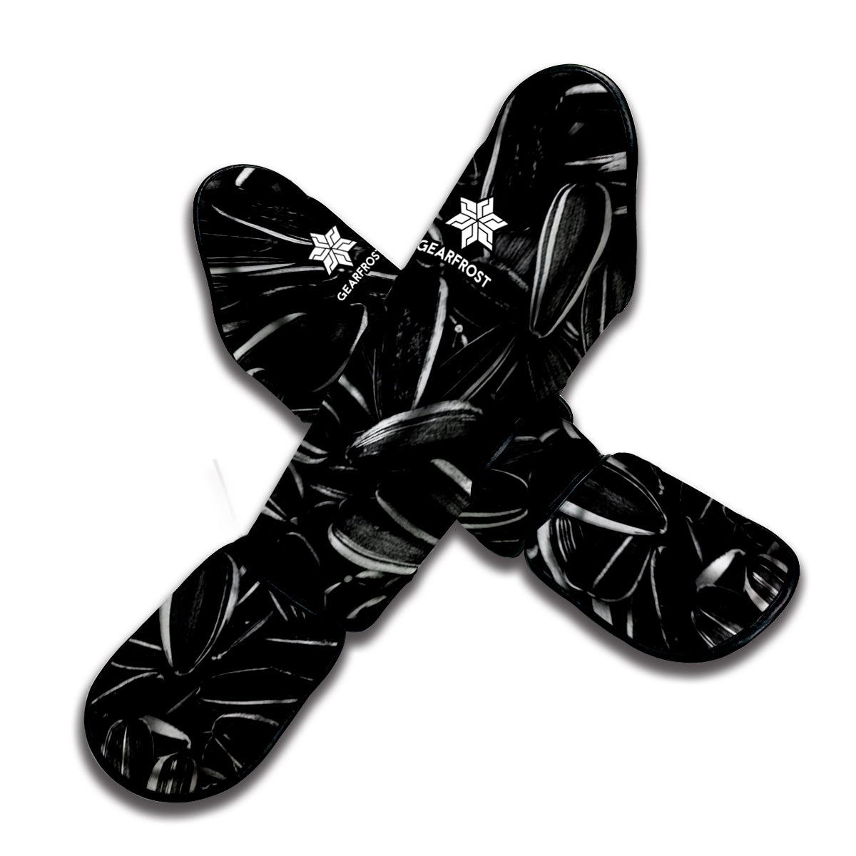 Sunflower Seeds Print Muay Thai Shin Guard