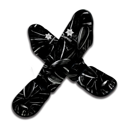Sunflower Seeds Print Muay Thai Shin Guard