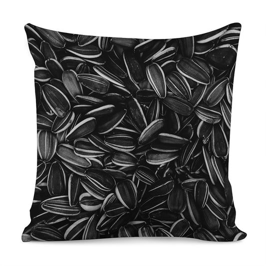 Sunflower Seeds Print Pillow Cover
