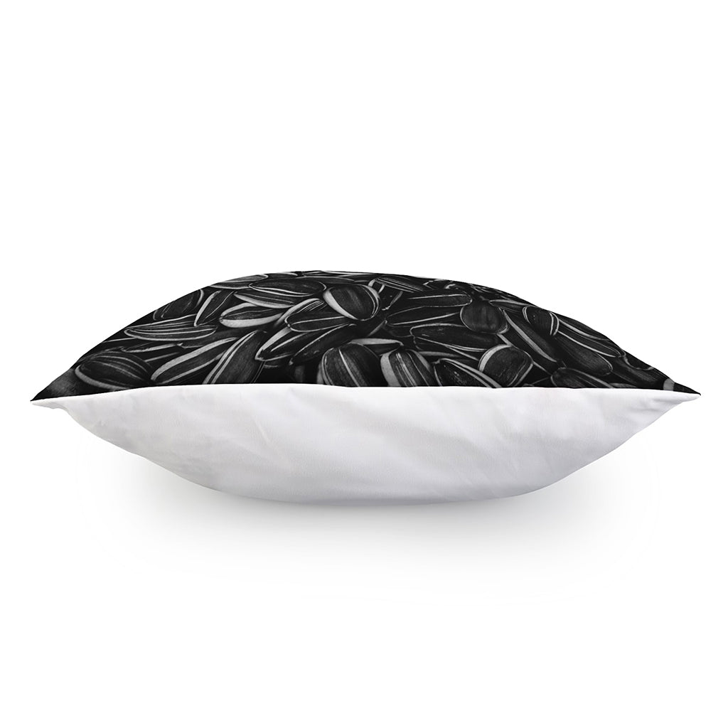 Sunflower Seeds Print Pillow Cover