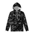Sunflower Seeds Print Pullover Hoodie
