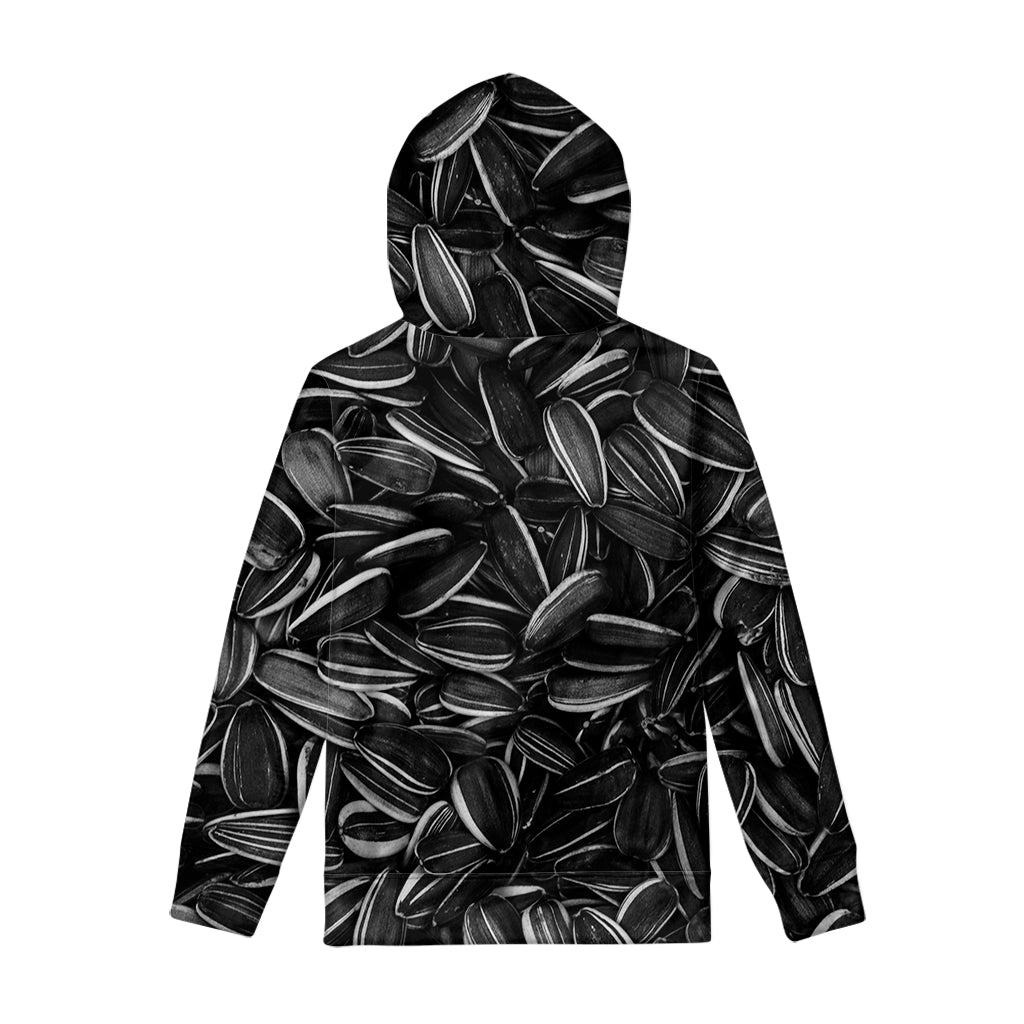 Sunflower Seeds Print Pullover Hoodie