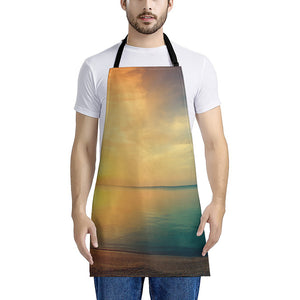 Sunrise Beach Print Apron