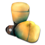 Sunrise Beach Print Boxing Gloves