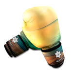 Sunrise Beach Print Boxing Gloves