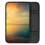 Sunrise Beach Print Car Center Console Cover