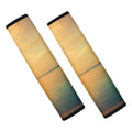 Sunrise Beach Print Car Seat Belt Covers