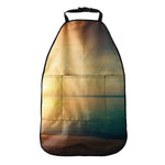 Sunrise Beach Print Car Seat Organizers