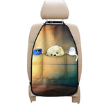 Sunrise Beach Print Car Seat Organizers