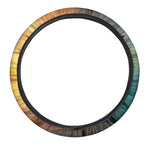 Sunrise Beach Print Car Steering Wheel Cover