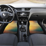 Sunrise Beach Print Front and Back Car Floor Mats