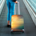 Sunrise Beach Print Luggage Cover