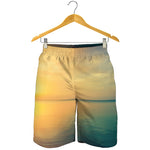 Sunrise Beach Print Men's Shorts
