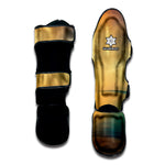 Sunrise Beach Print Muay Thai Shin Guard