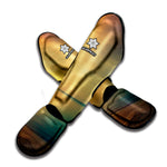 Sunrise Beach Print Muay Thai Shin Guard