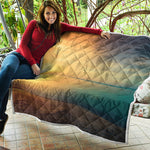 Sunrise Beach Print Quilt