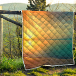 Sunrise Beach Print Quilt