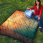 Sunrise Beach Print Quilt