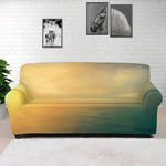 Sunrise Beach Print Sofa Cover