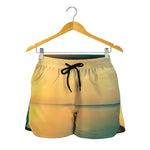 Sunrise Beach Print Women's Shorts
