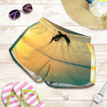 Sunrise Beach Print Women's Shorts