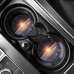 Sunrise Earth Print Car Coasters