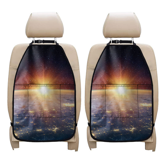 Sunrise Earth Print Car Seat Organizers