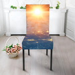 Sunrise Earth Print Dining Chair Slipcover