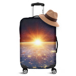 Sunrise Earth Print Luggage Cover