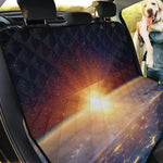 Sunrise Earth Print Pet Car Back Seat Cover