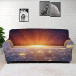 Sunrise Earth Print Sofa Cover