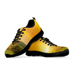 Sunrise Field Print Black Sneakers