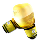 Sunrise Field Print Boxing Gloves