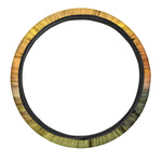 Sunrise Field Print Car Steering Wheel Cover