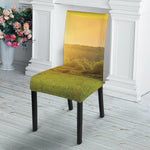 Sunrise Field Print Dining Chair Slipcover