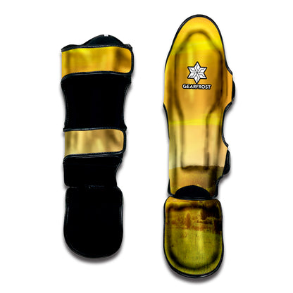 Sunrise Field Print Muay Thai Shin Guard