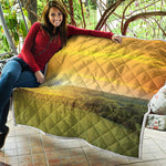 Sunrise Field Print Quilt