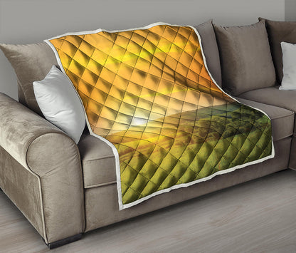 Sunrise Field Print Quilt